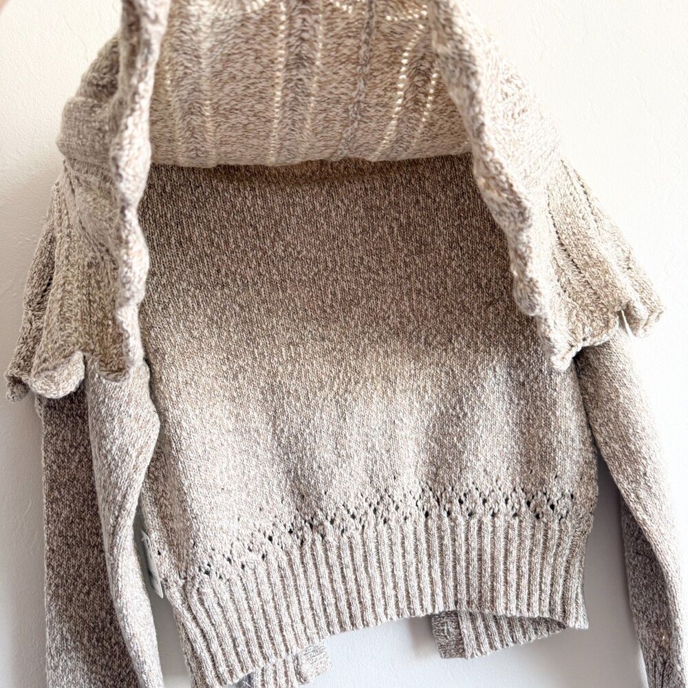 NWT Free People Bali Cape May Sweater in Natural Combo Size Small - Picture 7 of 10
